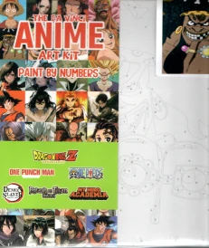 THE DA VINCI ANIME ART KIT PAINT BY NUMBERS-Marsall D. Teach