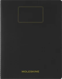 MOLESKINE Cahier A4 étudiant Moleskine XXL avec 120 pages lignées Noir