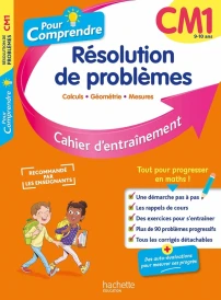 Pour comprendre ; réssolution de problèmes : CM1 ; cahier d'entraînement