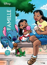 Art-thérapie ; Coloriages mystères : Disney : Famille
