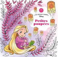 Art thérapie ; les grands carrés : Disney : Petites poupées