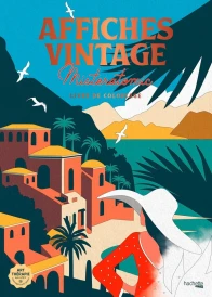 Affiches vintage : Livre de coloriage