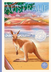 Art thérapie : Australie : 45 coloriages pour voyager sans bouger de chez soi