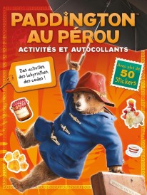 Paddington au Pérou ; Activités et autocollants