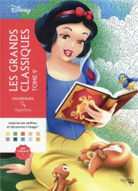 Art-thérapie ; coloriages mystères : les grands classiques