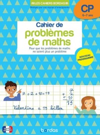 Cahier de problèmes de maths ; CP (édition 2024)