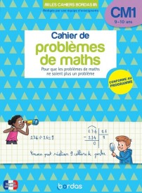 Cahier de problèmes de maths ; CM1 (édition 2024)