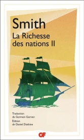 La richesse des nations Tome 2 (Edition de Daniel Diatkine)