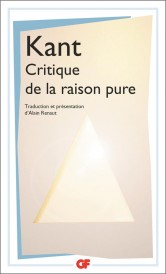 Critique de la raison pure (Présentation Alain Renaut)