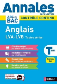 Annales ABC du bac ; sujets & corrigés : anglais : terminale (édition 2020)