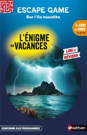 L'énigme des vacances : Escape game : Sur l'île maudite ; Du CM1 au CM2