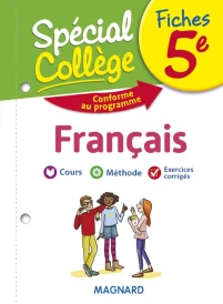 Spécial collège : français ; 5e ; fiches