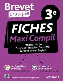 Brevet pratique : maxi-compil de fiches ; la totale 3e brevet 2022 ; toutes les disciplines de l'épreuve