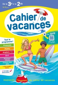 Cahier de vacances : de la 3e vers la 2de (édition 2023)