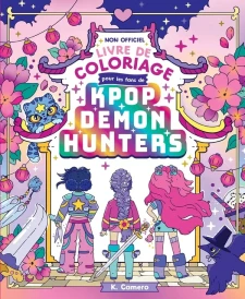 Livre de coloriage non officiel pour les fans de KPop Demon Hunters