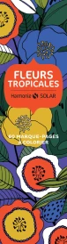 Marque-pages fleurs tropicales