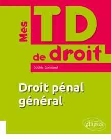 Mes TD de droit : droit pénal général