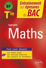 Spécialité mathématiques ; terminale : EF épreuves finales