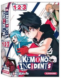 Kemono incidents : coffret Tomes 1 à 3
