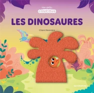Les dinosaures : Livre à flaps en feutrine