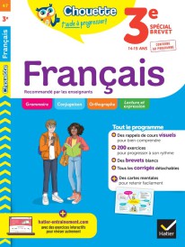 Chouette entraînement Tome 47 : français ; 3e