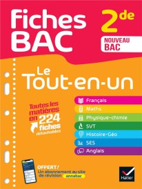 Fiches bac : Le Tout-en-un ; 2de