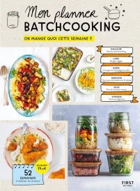 Mon planner batchcooking : on mange quoi cette semaine ?