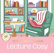 Petit livre à colorier : Lecture cosy