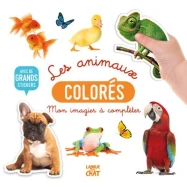 Mon imagier à compléter : les animaux colorés