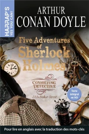 Five adventures of Sherlock Holmes (édition en anglais)