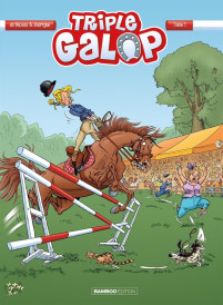 Triple galop Tome 1 (un cahier inclus)