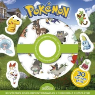 Cherche et trouve : Pokémon : 30 stickers repositionnables