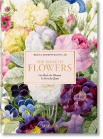 Redouté : book of flowers (édition 40e anniversaire trilingue français/anglais/allemand)