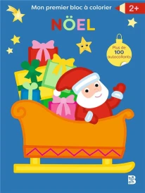 Mon premier bloc à colorier : Noël