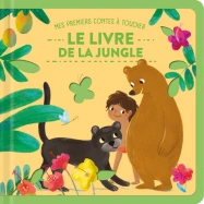 Le livre de la jungle : Mes premiers contes à toucher