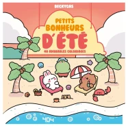 Petits bonheurs d'été - 40 adorables coloriages