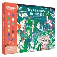 MON COFFRET D'ARTISTE - MES 4 PEINTURES AU NUMERO