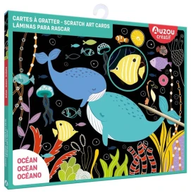 Mes cartes à gratter - Océan