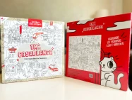 1M² De Casablanca : Coloriage géant de Casablanca