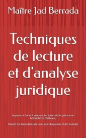 Techniques de lecture & d'analyse juridique