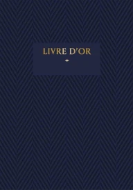 Livre d’or bleu