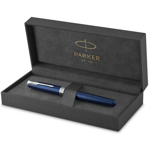PARKER Stylo roller Sonnet Laque bleu a fine CT 1931535