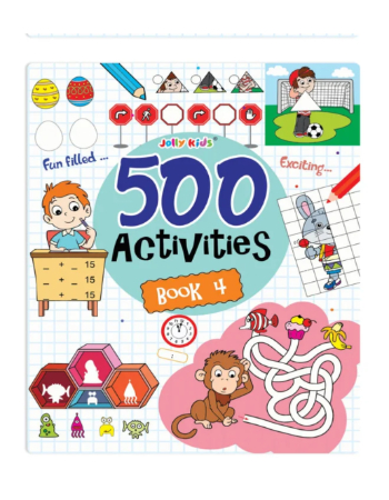 Jolly Kids 500 Activities Book : 4