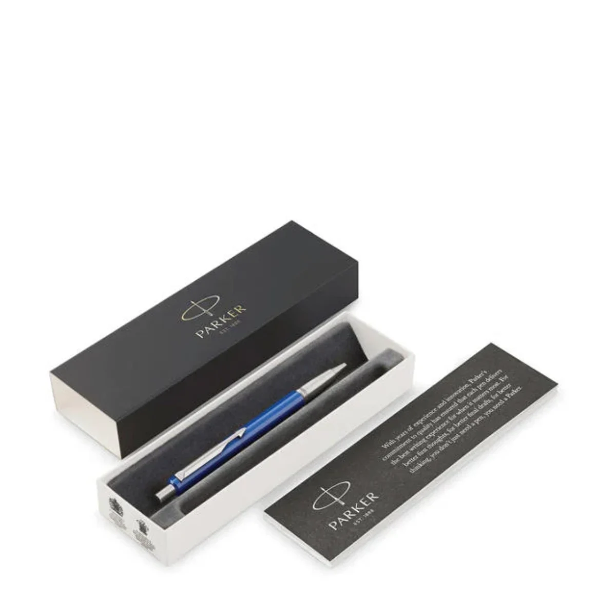 Couverture — PARKER STYLO A BILLE VECTOR RETRACTABLE BLEU REF 2025419