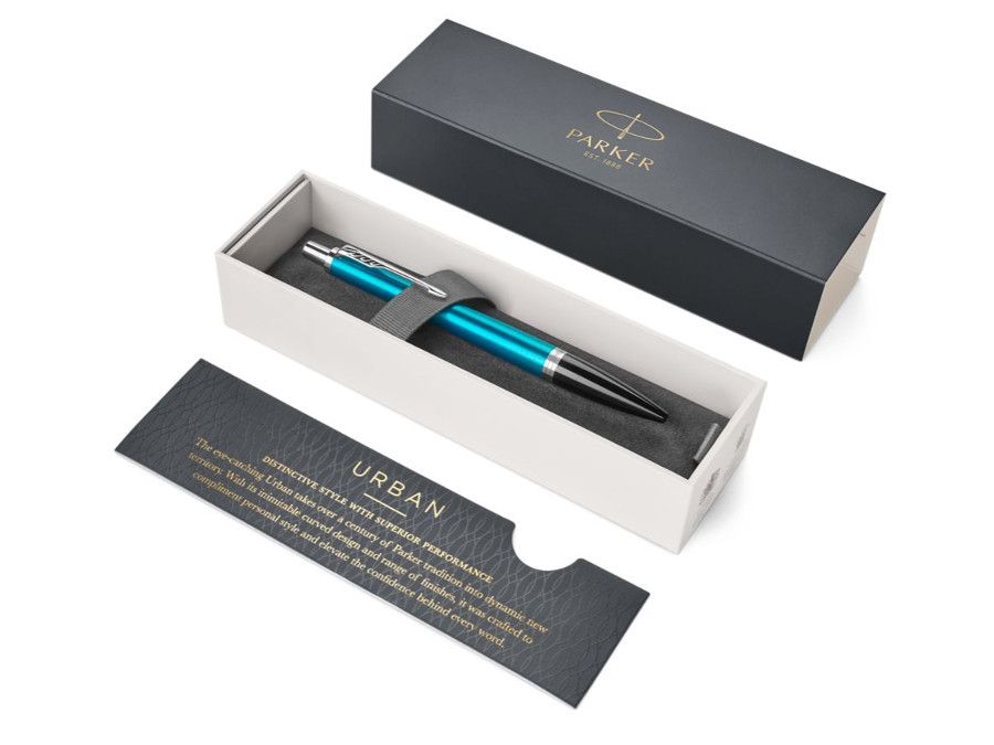 Couverture — PARKER Stylo à bille Urban Vibrant Bleu