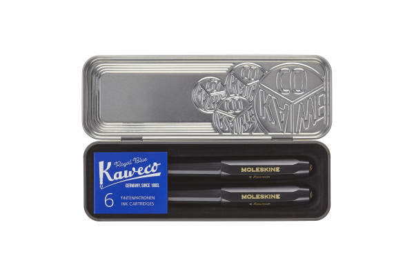 MOLESKINE Coffret Stylo Plume et Stylo Bille Noir