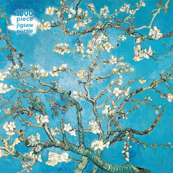 ADULT JIGSAW PUZZLE VINCENT VAN GOGH: ALMOND BLOSSOM: 1000-PIECE JIGSAW PUZZLES