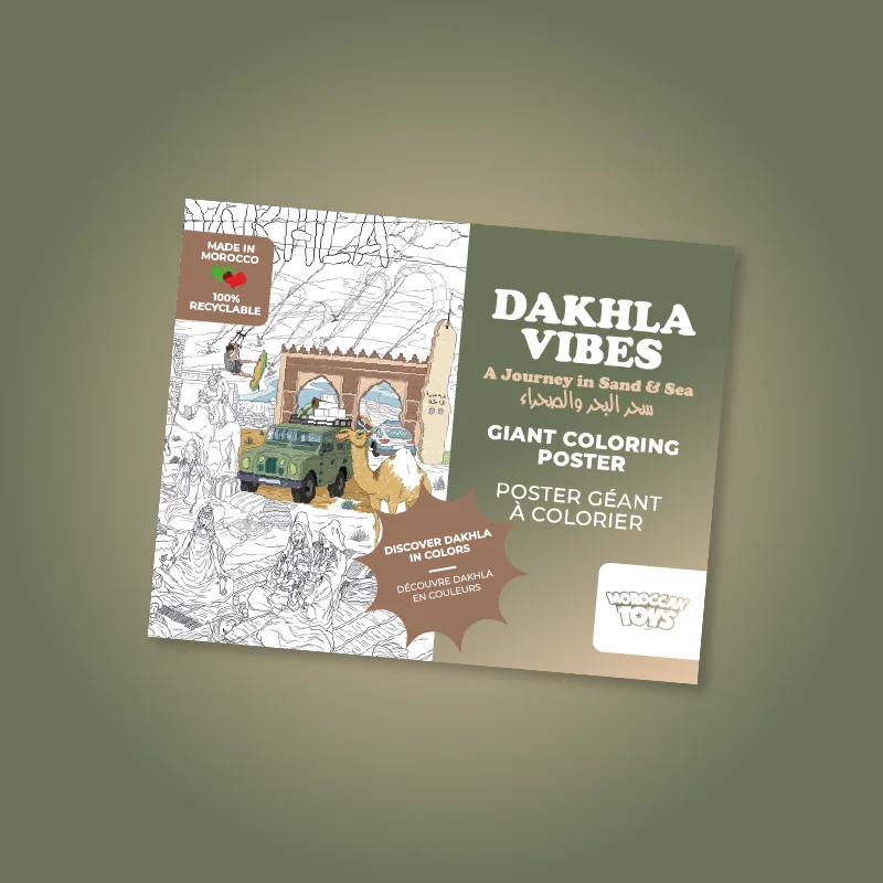 Couverture — COLORING POSTER DAKHLA