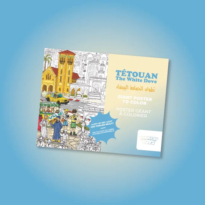 Couverture — COLORING POSTER TETOUAN