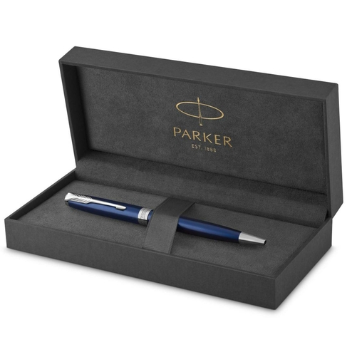 PARKER Stylo bille Sonnet ESSENTIAL Laque Bleu Medium 193153